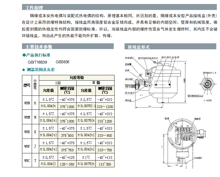 Explosion-Proof Thermocouple