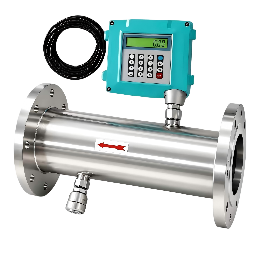 Integral (or Compact) Ultrasonic Flow Meter